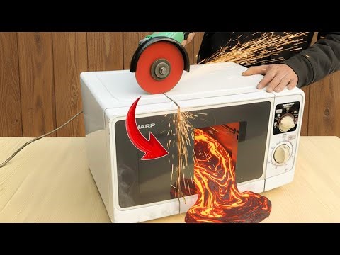 I turned my old microwave into dollars!!😱 the latest technology | inventor unknowns