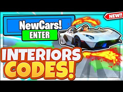 ALL NEW SECRET *INTERIORS* UPDATE CODES In Roblox Car Dealership Tycoon!