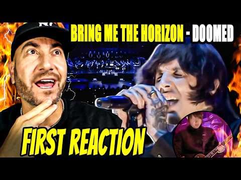 Bring Me The Horizon - “Doomed” with Full Orchestra Hits on Another Level | First Ever Reaction!