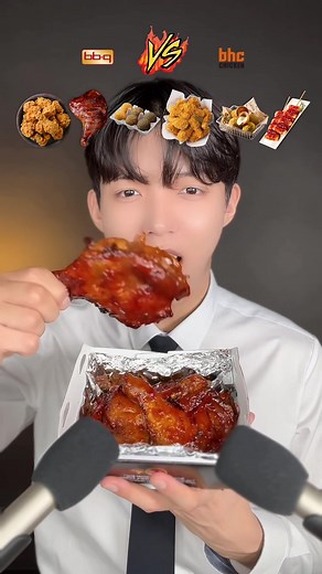 치킨월드컵 8강 1탄: BBQ VS BHC - 먹방 ASMR 비교