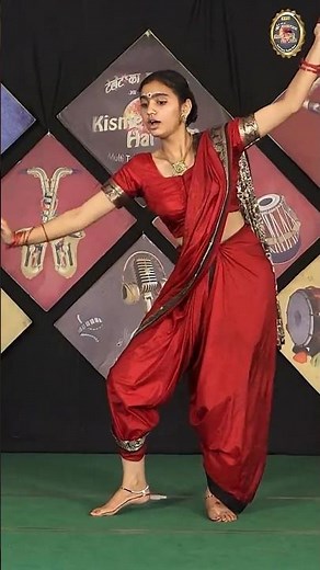 Vaishnavi’s Electrifying Lavani Dance on “Apsara Aali” | Marathi Folk Glamour | KKHD TV # #dance