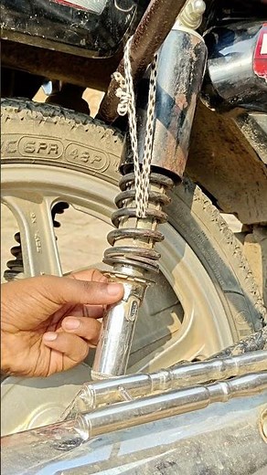 Genius Trick to Adjust Motorcycle Shock Springs