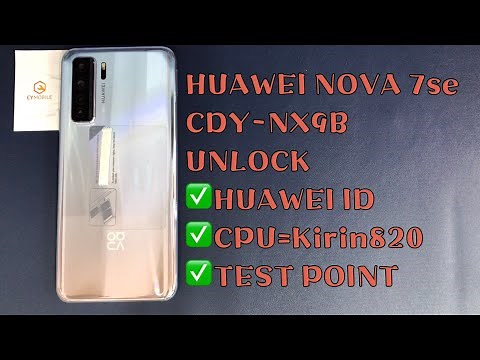 HUAWEI NOVA 7se/CDY-NX9B UNLOCK FRP BY HW TOOL