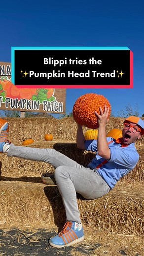 Mastering the Pumpkin Head Trend with Blippi