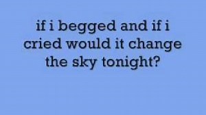 DISAPPEAR Lyrics - BEYONCE | eLyrics.net