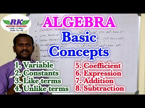 TN 8th Maths|Algebra|Introduction|Basic Concepts|In tamil