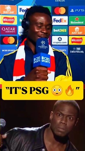 Bukayo Saka hints UCL FINAL opponent… It’s Paris Saint-Germain 😱🔥 #revenge” #football