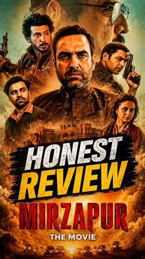 🔥 Mirzapur Movie Review (2026) | Honest Review – Overhyped Ya Blockbuster? 🤯