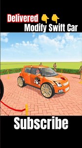 New Modify Swift Car Delivery 💥 Indian Treft Auto 😎 #shotsfeed #trending #shorts #gaming