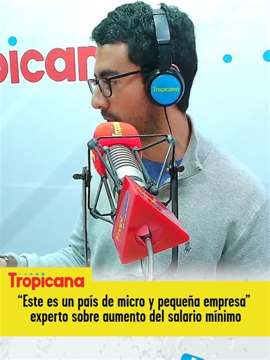 Juan Diego Lobo : Colombia es de pequeña y mediana empresa Hablamos con Juan Diego Lobo; profesor e investigador en Economía, Gobierno y Negocios Internacionales de la Universidad Ean. Cuenta con amplia experiencia en análisis económico, estudios sectoriales y diseño de política pública. Entrevistas: Se Lo Explico Con Expertos ; para aprender distintos temas importantes para la vida. Toda la entrevista en el canal de Youtube de Tropicana Colombia #Tropicana #SeLoExplicoConExpertos #SalarioMinimo