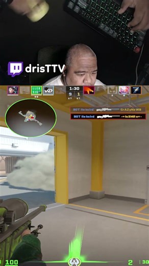 4K on Nuke #cs2 #csgo #dris