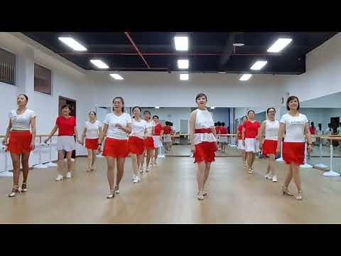 I'm So Excited Line Dance Demo