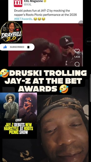 :🤣 Druski Had The Whole BET Awards Laughing At Jay-Z 👁