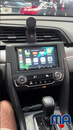 Honda Civic Radio Upgrade — Apple CarPlay + Android Auto 📱🚙