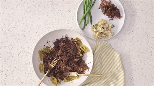 This Mississippi Pot Roast is juicy, tender, and packed with flavor. Whether it's for a family dinner or a weekend meal prep, this dish never disappoints! 🍽️ Head to the link in the comments for the recipe! | Yummly