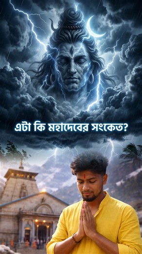 অবিশ্বাস্য এটা মহাদেবের কি সংকেত 📝 #shorts