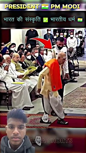 -SHRI H.R KESHAVMURTHY GREETED PMMODI AND RECIVED AN AWARD BYPRESIDENT 🇮🇳 #pmmodi #viral #shorts