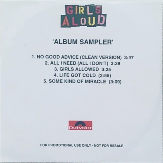 Girls Aloud - Sound Of The Underground