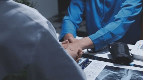 Doctor Using Stethoscope Take Tap On Stock Footage Video (100% Royalty-free) 4021545391 | Shutterstock