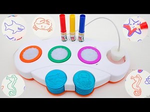 Crayola Color Wonder Light Up Stamper Mess Free Coloring Page Simple Coloring Book For Kids