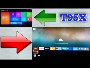 Leanback Launcher On Android TV Box T95X 2 GB | 16 GB Amlogic S905X