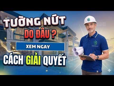 🏠 TƯỜNG NỨT DO ĐÂU TRỌN BỘ GIẢI PHÁP & CÁCH KHẮC PHỤC DỨT ĐIỂM