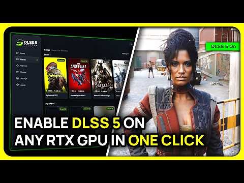 ✅ Enable DLSS 5 in One Click NOW! (DLSS 5 Swapper + Comparisons)