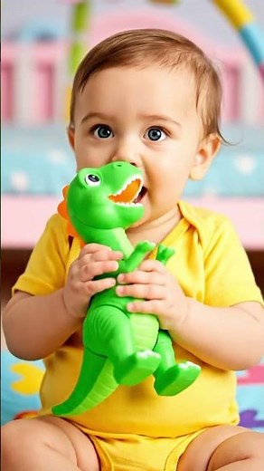 Baby’s Toy Dinosaur 🦖😂 | Cutest Dino Pet Ever!
