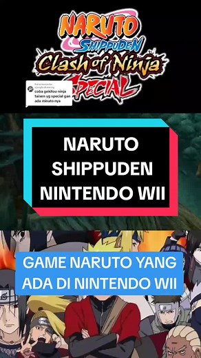 Naruto Shippuden Clash of Ninja Special on Nintendo Wii
