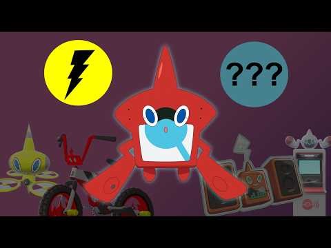 What Type is Rotom Dex? (And the other forms too)