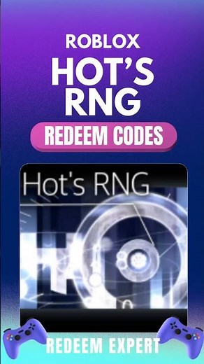 Roblox Hot’s RNG Codes May 2026 #hotsrng