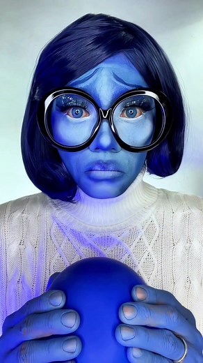 Sadness Inside Out 2 Makeup Transformation | Disney Studios