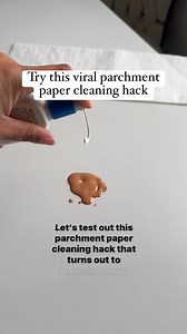 23K views · 115 reactions | Do you have parchment paper stashed away? Pull it out, and try this hack! #cleaninghacks #keepitclean #cleaningtipsandtricks #parchmentpaper #easycleaningtips | Homeaglow | Facebook