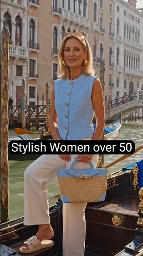 Classy Outfits for Women over 50 60 #styleafter50 #fashionover60 #over50influencer #womanover50 #60s