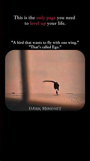 🗣️ Your ego define who you are. #mindset #growth