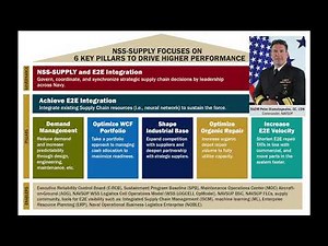 NAVSUP Commander talks NSS-Supply pillars