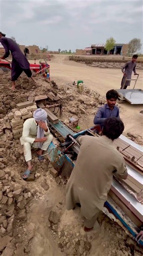 New Bricks making machine work in tractor,🚜🧱
