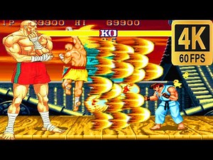 Sagat Playthrough Magic Edition | Street Fighter 2 Champion Edition Arcade 1992 | 4K 60FPS Gameplay