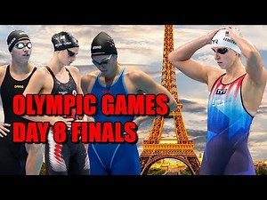 2024 OLYMPIC GAMES | Swimming Day 8 Finals LIVE
