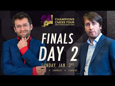 $1.5M Champions Chess Tour: Airthings Masters | Final Day 2 | Peter Leko & Tania Sachdev