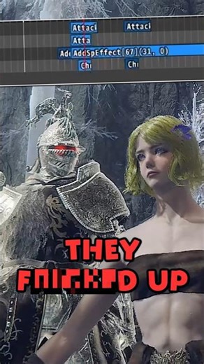 Enemy With CODING MISTAKE #eldenring #gaming #shorts