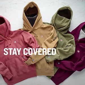 584K views · 80 reactions | Our legendary Reverse Weave® hoodie transformed to keep you covered | Champion | Facebook