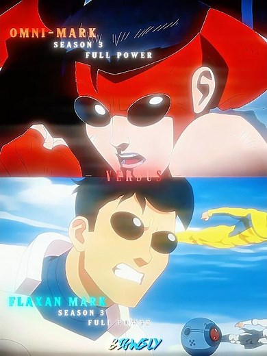 Omni-Mark (S3) VS Flaxan Mark (S3) #edit #invincible #fyp