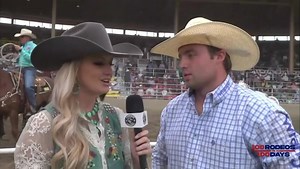 10K views · 998 reactions | Steer Wrestling in Pendleton presents a unique challege to Cowboys. Eli Lord joined Amy Wilson to talk about the differences in Pendleton after the long round this weekend. | CowboyChannel | Facebook