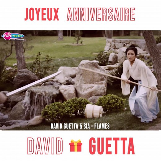 🎂Toute la famille Fun Radio souhaite un joyeux anniversaire à David Guetta 🎁 | Fun Radio