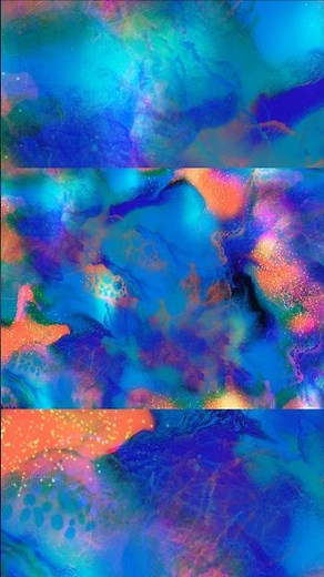 Abstract Art in Procreate | A Timelapse #shorts