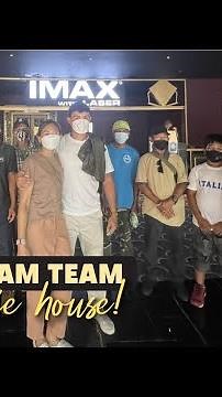 The Dream Team at the Movie House | Sarah and Matteo Guidicelli