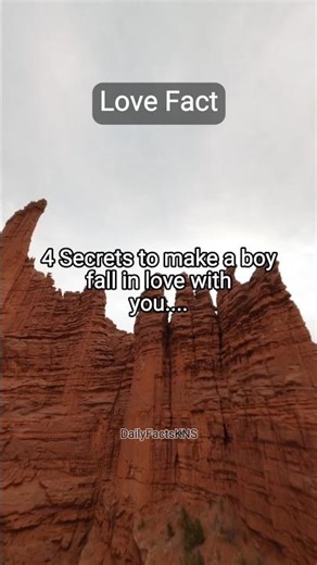 4 Secrets to make a boy fall in love with you.... #shorts #psychologyfacts #fyp