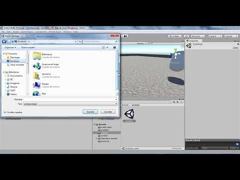 Unity - Cómo exportar un Unity Package