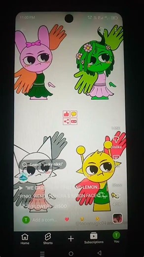 "PINKI, WENDA, VINERA & SIMON FACE OFF! full Animation Showdown!" #sprunki #animation #funny